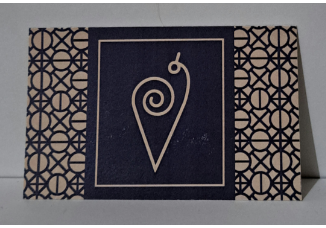 Peculiar Pints business card showing logo
